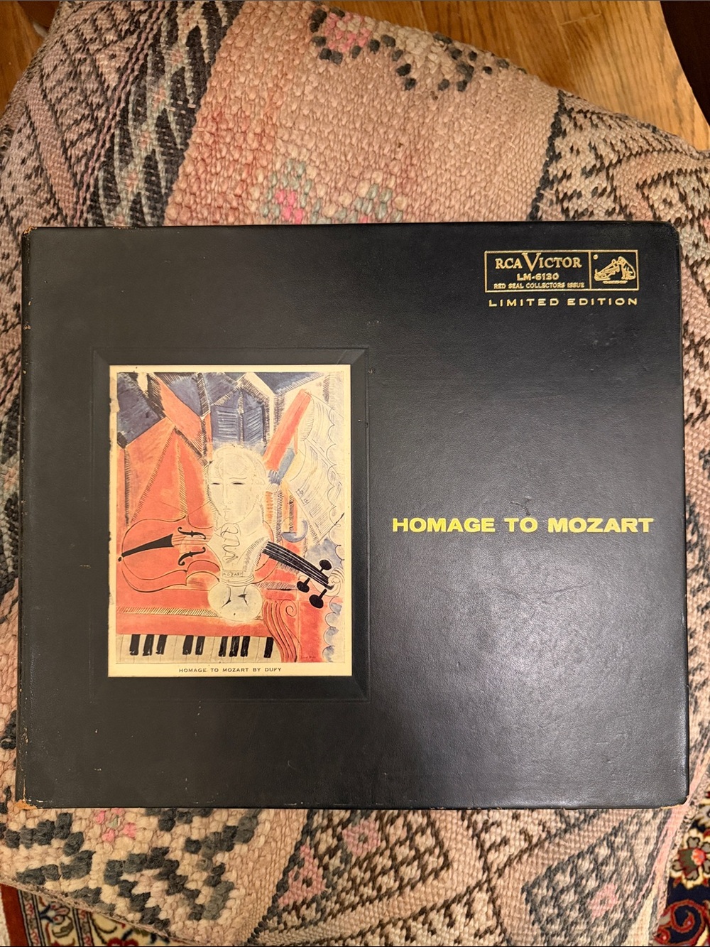 Collectible RCA Victor "Homage to Mozart" Limited Edition Record